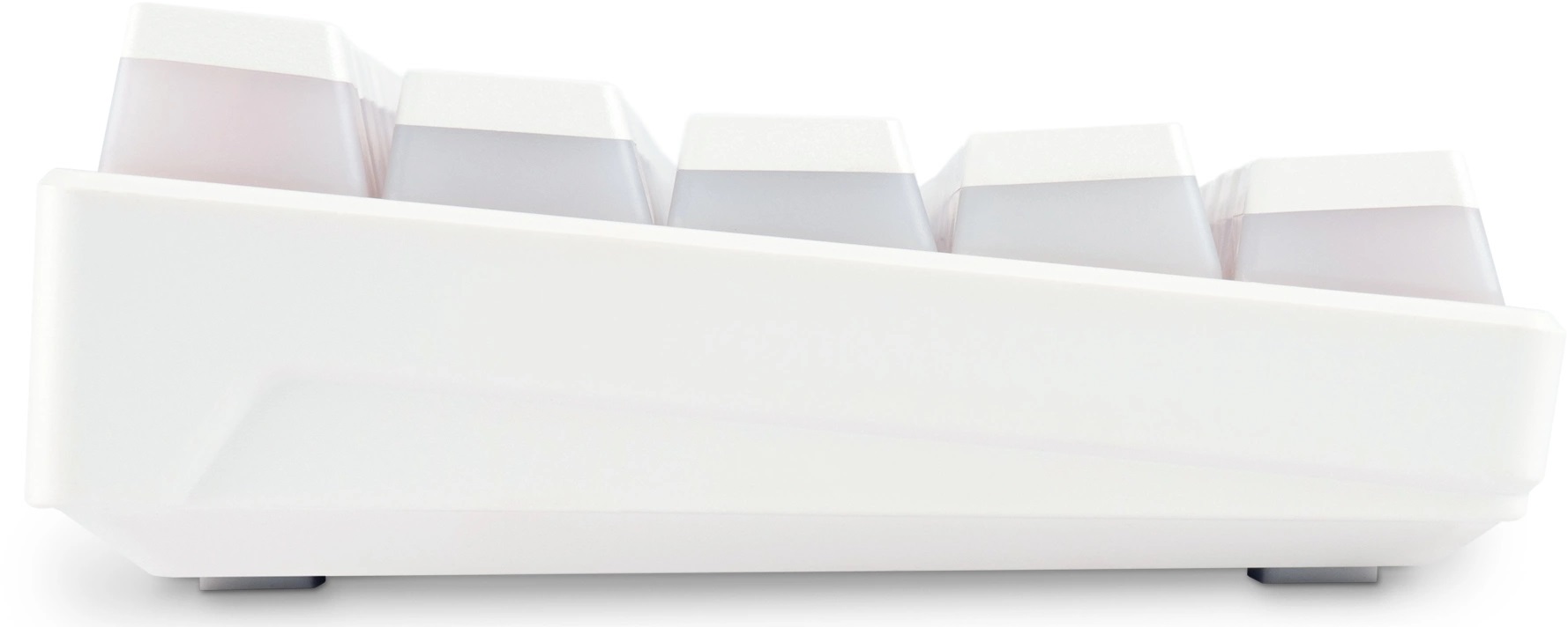 Клавиатура Oklick K763W (USB / Bluetooth 5.0(3.0) / 2.4GHz, механическая, аккумулятор 1450mAh (до 5 дней беспрерывной работы), регулируемая RGB подсветка, игровая, мультимедийная, Anti-Ghosting, 1.8m, white)