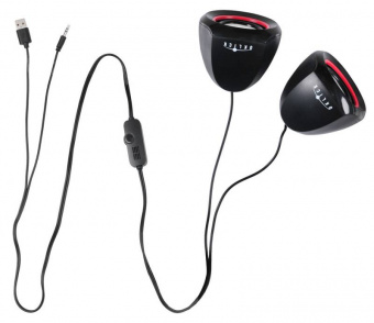 Колонки Oklick OK-206 (2х2W, USB, black-red)