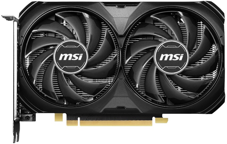 Видеокарта MSI GF RTX4060Ti 8Gb (RTX4060Ti VENTUS 2X BLACK 8G, 128bit, GDDR6, HDMI+3xDP) RTL
