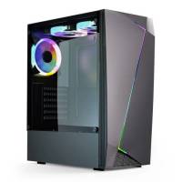 Корпус ABR GQ-2 (без БП, ATX, USB3.0, rainbow LED Fan, black)