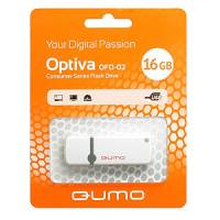 Флеш накопитель USB 2.0 16Gb QUMO Optiva OFD-02 (QM16GUD-OP2, white)