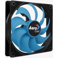 Вентилятор AeroCool Motion 12 Plus (120x120x25mm, Hydro, 1200rpm, 22dBa, 3+4pin, black-blue) RTL