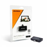 Тюнер AverMedia Mobile 510 (EW510, DVB-T/T2 тюнер для Android устройств, подключение по microUSB, black)