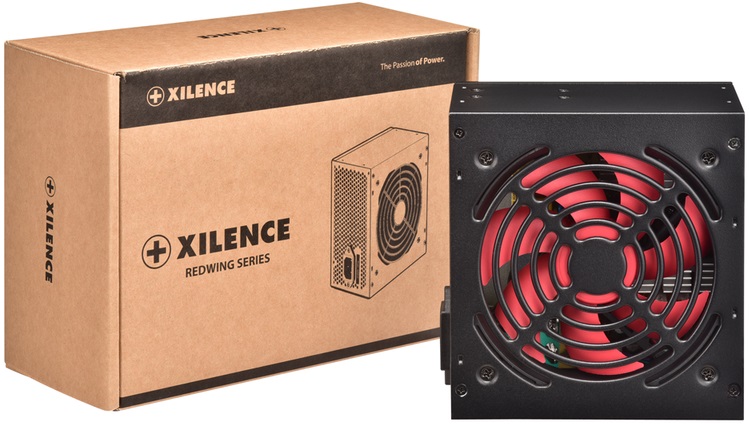 Блок питания XILENCE 500W (XP500R7, 120mm, 20+4+4+4pin, PCI-E 6+2pin, 4*SATA, 2*HDD) RTL