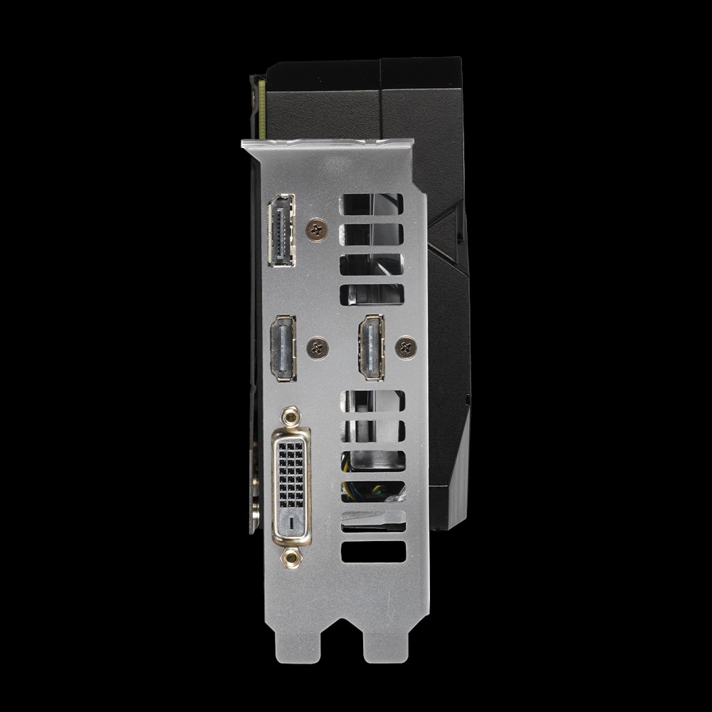 Видеокарта ASUS GF GTX1660Ti 6Gb (DUAL-GTX1660TI-A6G-EVO, 192bit, GDDR6, DVI+2xHDMI+DP) RTL
