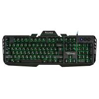Клавиатура QUMO Pegasus K31 (USB, регулируемая зональная RGB подсветка, бесшумная, металлическая, игровая, black)