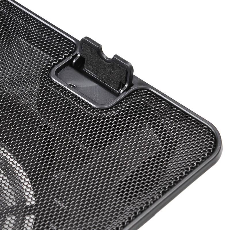 Подставка для ноутбука Buro BU-LCP156-B214H (15.6", 2x140mm Fan, USB, регулятор, black)