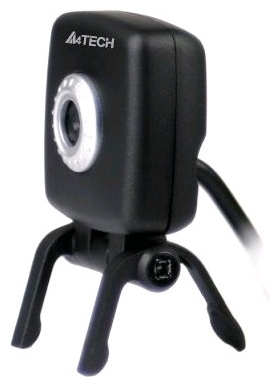 Web-камера A4Tech PK-836F (0.3 Mpx, 640x480, микрофон, крепление для ноутбука, black)