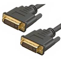 Кабель DVIm-DVIm 3.0м (dual link, black) BaseLevel