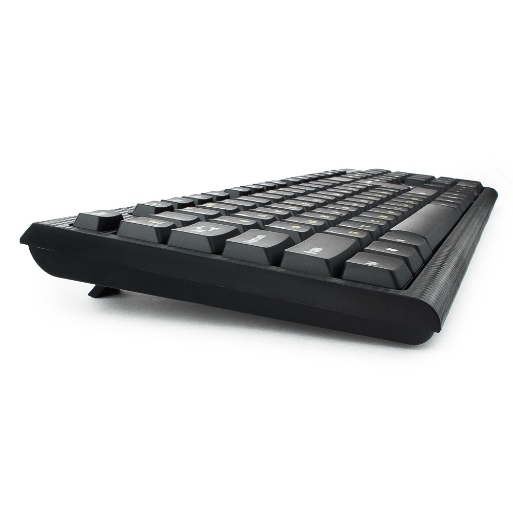 Клавиатура Гарнизон GK-120 (USB, текстура - карбон, black)