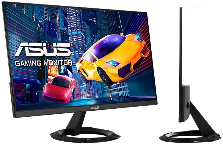 Монитор ASUS 23.8" VZ249HEG1R black (1920х1080, 75Hz, 1 000:1, 178°/178°, 1ms, 250cd/m2, IPS, HDMI)