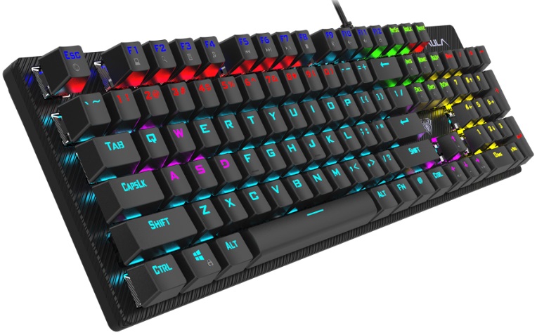 Клавиатура AULA S2022 (USB, механическая, подсветка, игровая, black)
