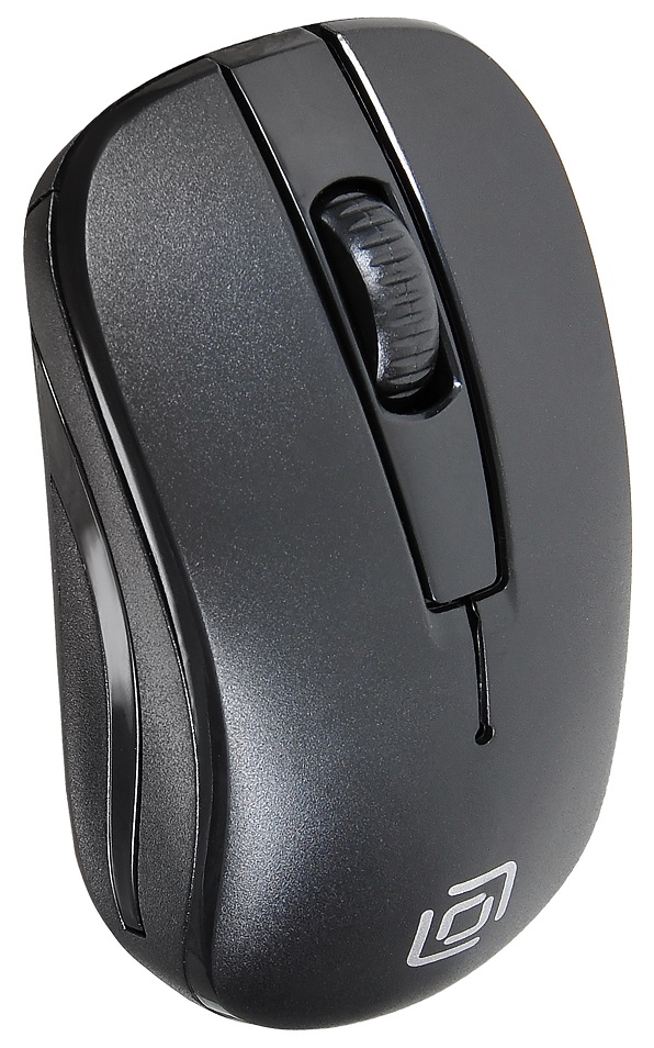Мышь беспроводная Oklick 445MW (optical, 1600dpi, AA, black)