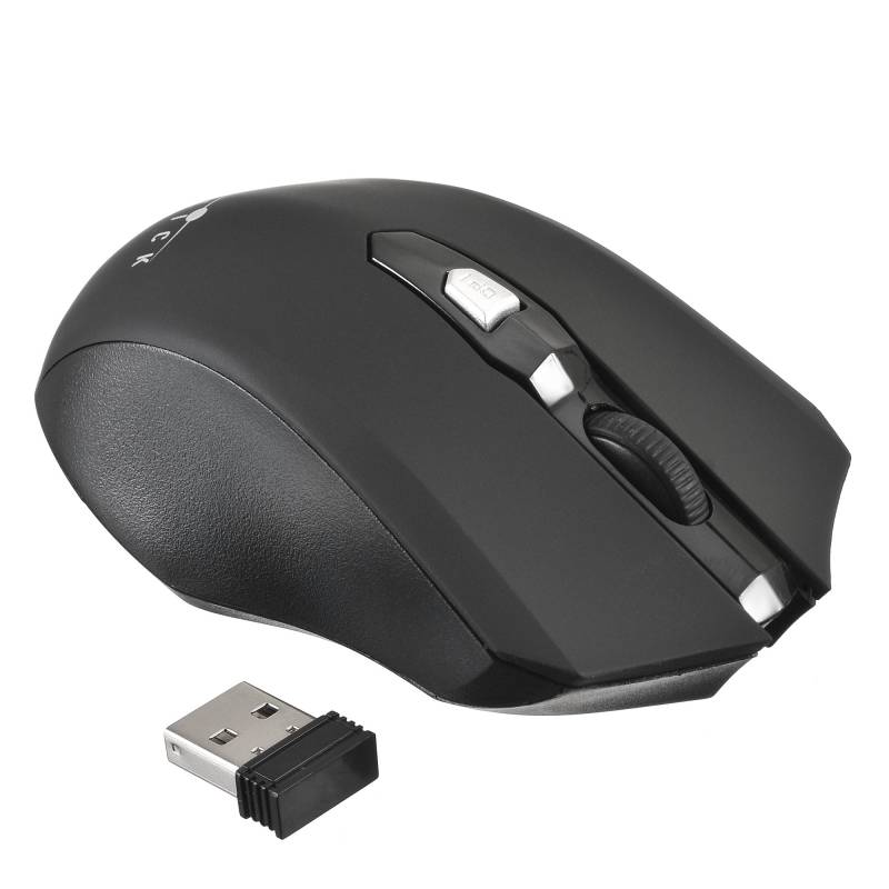 Мышь беспроводная Oklick 555MW (optical, 1600dpi, AA, black)