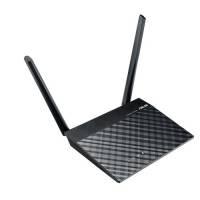 Роутер ASUS RT-N11P B1 (300Mbps, 2.4GHz, 4 ports, 100Mbps, 2 внешние несъёмные антенны 5dBi, black)