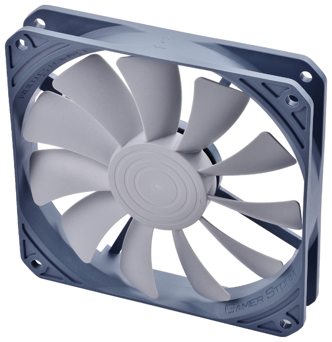 Вентилятор DEEPCOOL GS120 (120x120x20mm, Hydro, 900-1800rpm, 18-32dBa, 3+4pin, PWM, grey) RTL