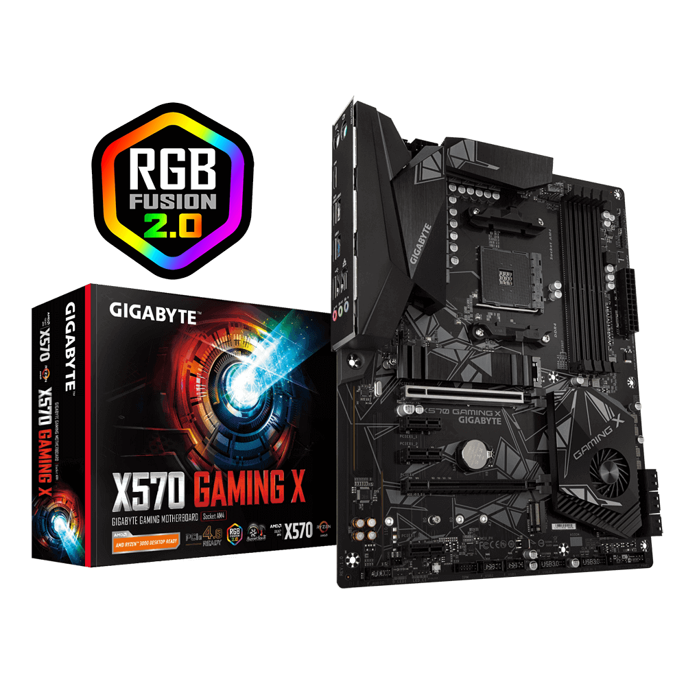 Материнская плата Gigabyte X570 GAMING X (AM4, ATX) RTL