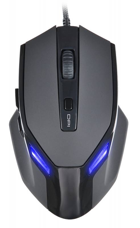 Мышь Oklick PREDATOR 835G (USB, optical, 3200dpi, игровая, black)