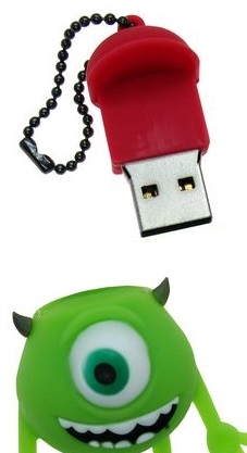 Флеш накопитель - Брелок USB 2.0 32Gb (Майк#3)
