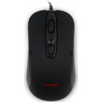 Мышь FUMIKO GHOST TOUCH FMW-14L-K (USB, optical, 1600dpi, RGB подсветка, soft-touch, 1.2m, black)