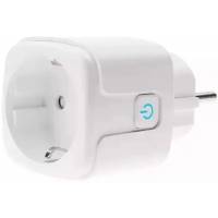 Умная розетка tuya (20A, Amazon Alexa, Google Assistant, Яндекс Алиса, Bluetooth, Wi-Fi, white)