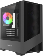 Корпус Powercase Mistral Micro A12B (CMMA12B-L3) (без БП, mATX, USB3.0, 3x FRGB Fan, black)
