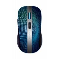 Мышь беспроводная QUMO Comfort M18 (optical, 2400dpi, аккумулятор, 7 цветов подсветки, black)