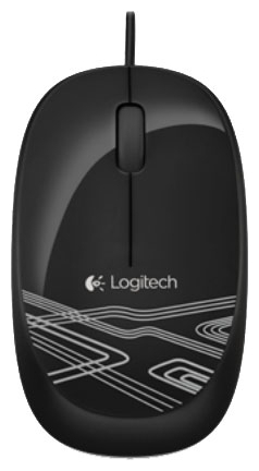 Мышь Logitech M105 (USB, optical, 1000dpi, black)