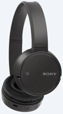 Гарнитура SONY WH-CH500 (накладная закрытая, беспроводная, Bluetooth 4.2, с микрофоном, до 20 часов работы от батареи, black)