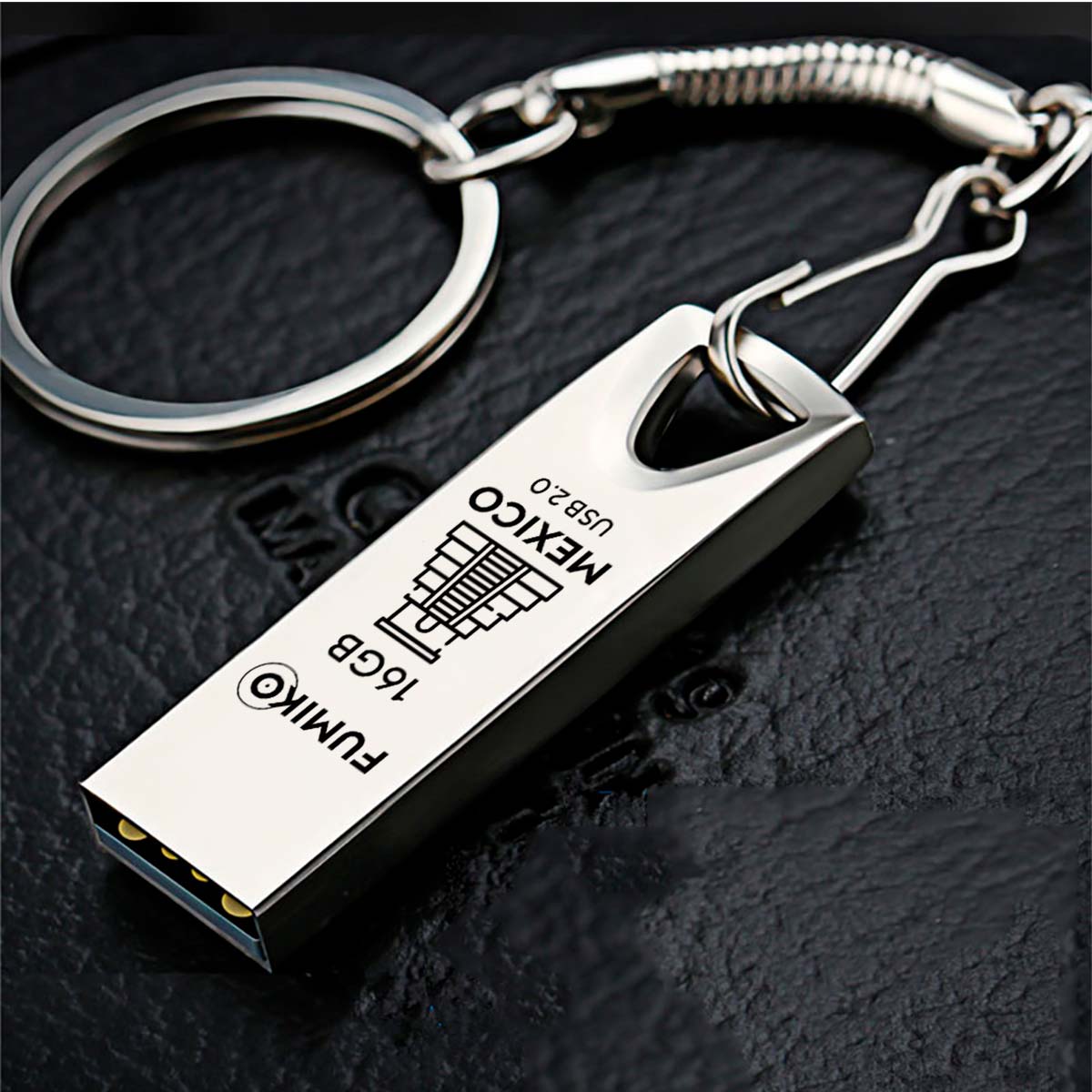 Флеш накопитель USB 2.0 16Gb FUMIKO MEXICO (FMX-03, silver)
