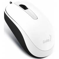 Мышь Genius DX-120 (USB, optical, 1000dpi, 1.5m, white-black)