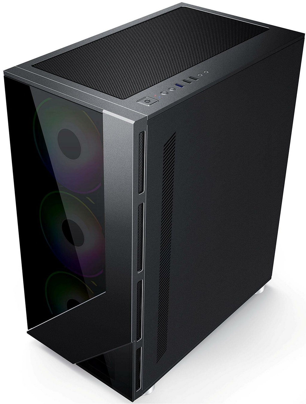 Корпус Formula V-LINE 7713B (без БП, ATX, RGB, USB 3.0, black)