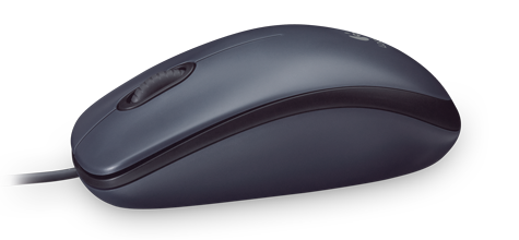 Мышь Logitech M90 (USB, optical, 1000dpi, grey)