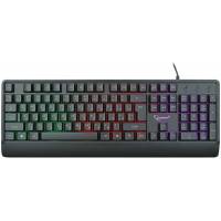 Клавиатура Gembird KB-220L (USB, радужная подсветка, black)