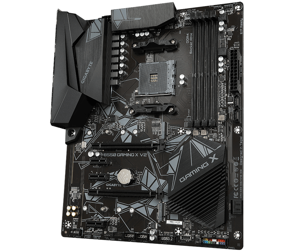 Материнская плата Gigabyte B550 GAMING X V2 (AM4, ATX) RTL