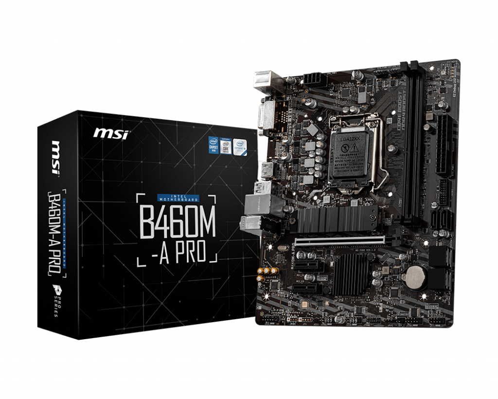 Материнская плата MSI B460M-A PRO (s1200, mATX) RTL