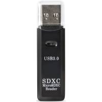 Карт-ридер Smartbuy (SBR-750-B, microSDXC, SDXC, black, USB2.0)