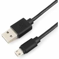 Кабель USB 2.0 Am - micro USB 1.8m (CC-mUSBDS-6, 2.4A, мультиразъём, black) Cablexpert