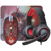 Набор наушники + мышь + коврик Defender DragonBorn MHP-003