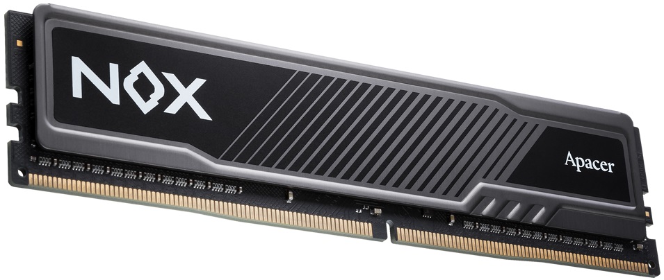 Память DDR4 8Gb PC25600, 3200MHz, Apacer Nox (AH4U08G32C28YMBAA-1, black)