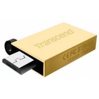 Флеш накопитель USB 2.0 32Gb Transcend JetFlash 380G (TS32GJF380G, OTG, gold)