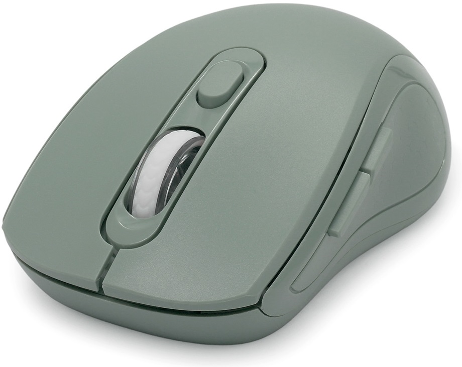 Мышь беспроводная FUMIKO QUICE FMA-14-G (optical, 1600dpi, бесшумный клик, AA (нет в комплекте), green)