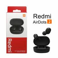 Гарнитура Xiaomi Redmi AirDots 2 (затычки, беспроводные, Bluetooth 5.0, с микрофоном, до 10m, до 4 часов работы от батареи, black)