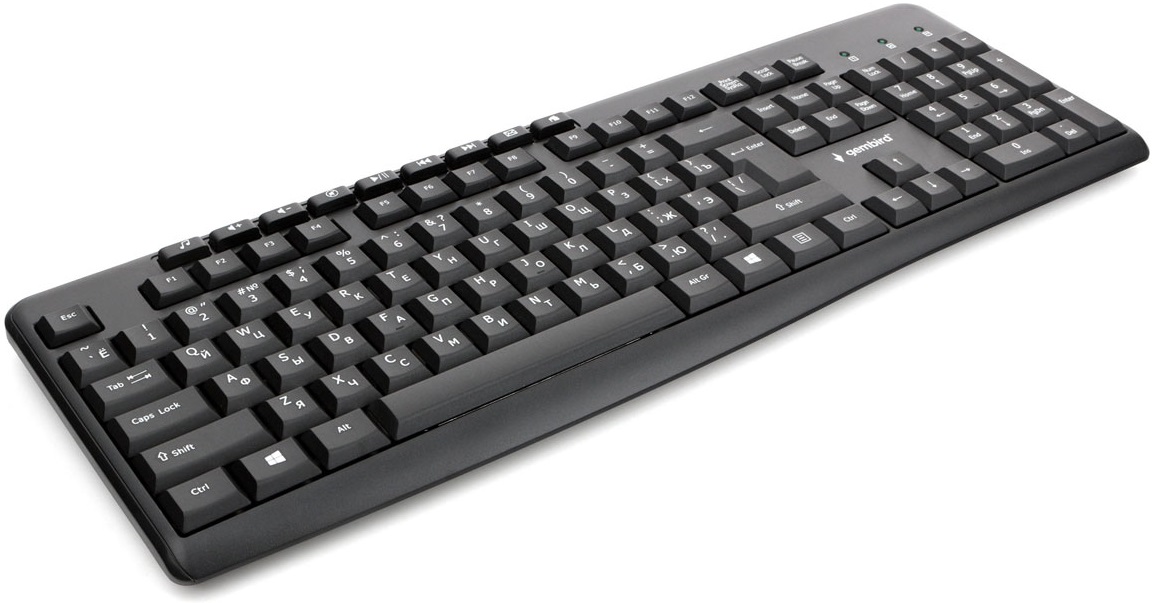 Клавиатура+мышь беспроводные Gembird KBS-9400 (black)