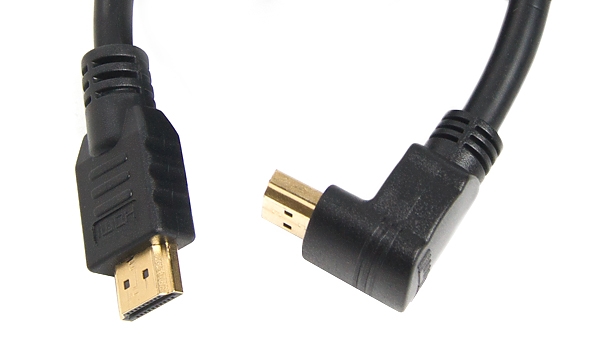 Кабель HDMIm-HDMIm 5.0м (RTA-HC205, ver.1.4, угловой коннектор, black) Rolsen