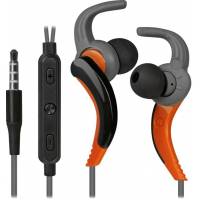 Гарнитура Defender OUTFIT W765 (затычки, с микрофоном, 1.5m, gray/orange)