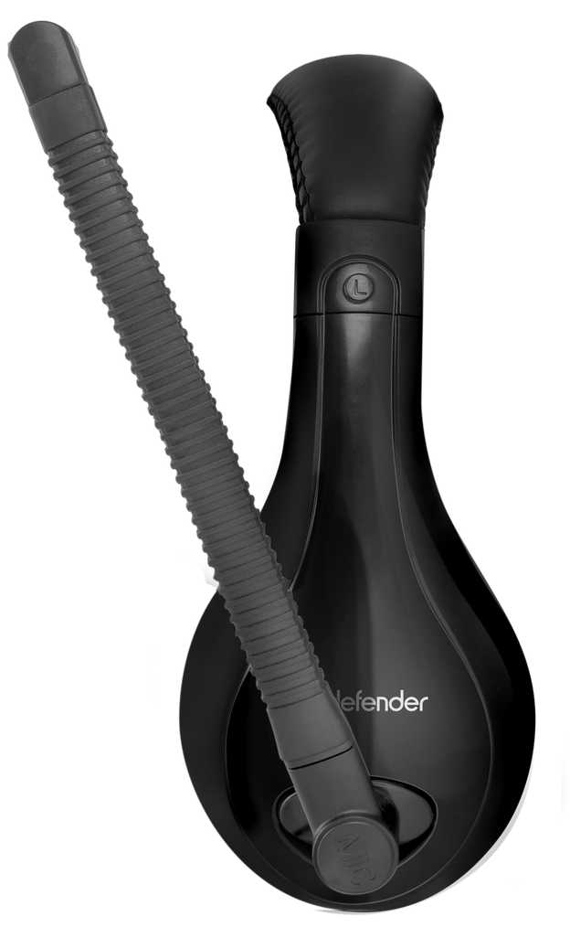 Наушники Defender Warhead G-170 (полноразмерные закрытые, с микрофоном, регулятор, 2.5m, игровые, black)