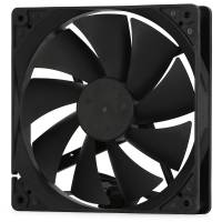 Вентилятор CROWN CMCF-14025S-1400 (140x140x25mm, Sleeve, 1200rpm, 27dBa, 3+4pin, black) RTL