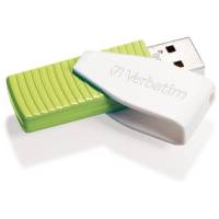 Флеш накопитель USB 2.0 32Gb Verbatim Swivel (49815, green)