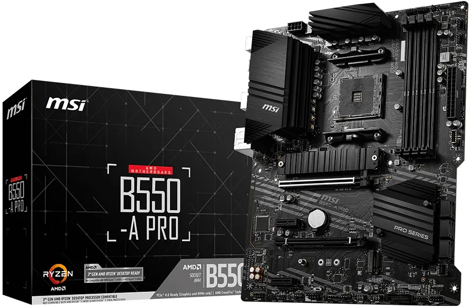 Материнская плата MSI B550-A PRO (AM4, ATX) RTL